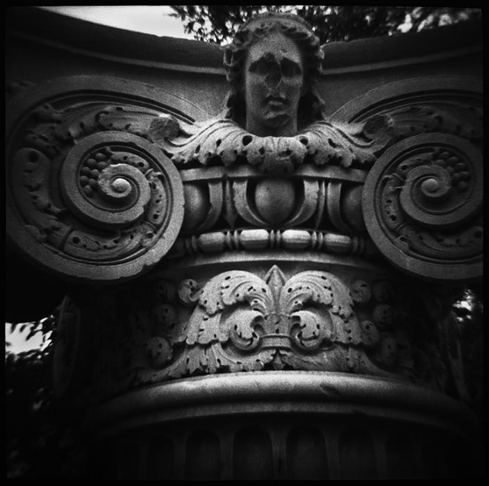 diana camera - black and white photo