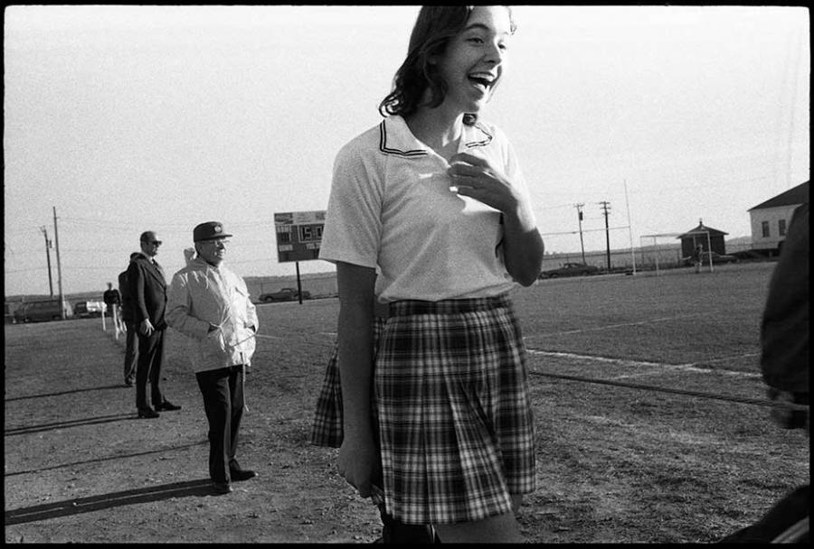 field hockey - black and white photo