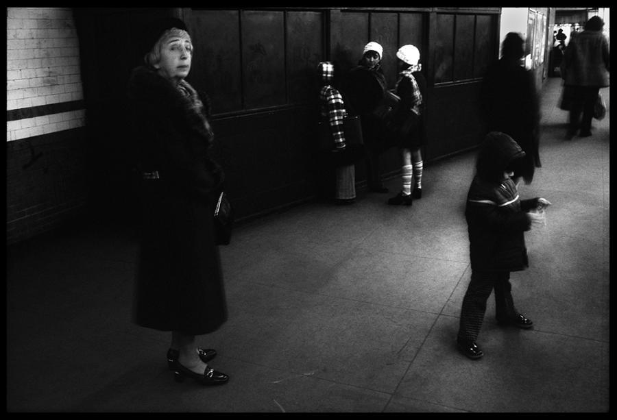 street scenes - black and white photo