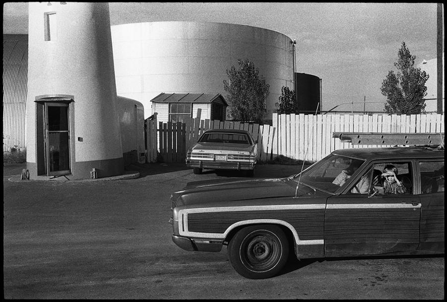 street scenes - black and white photo