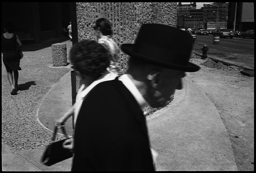 street scenes - black and white photo