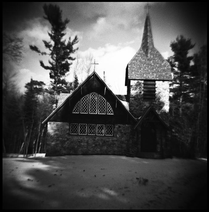landscapes - black and white photo
