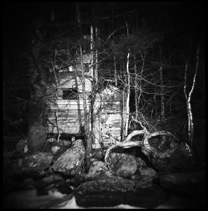 landscapes - black and white photo