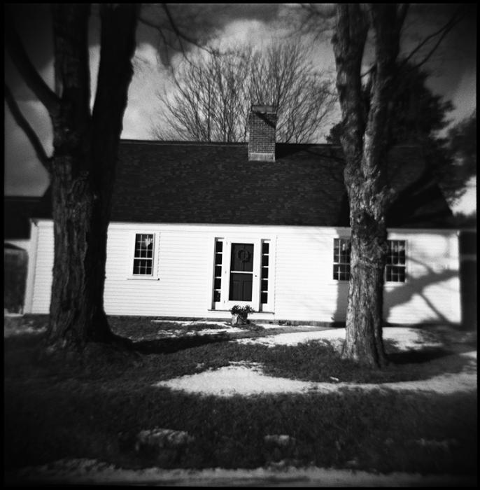 landscapes - black and white photo