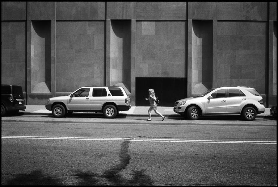 west village - black and white photo