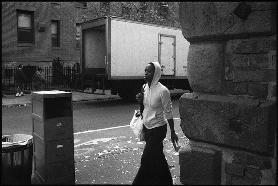 nolita - black and white photo