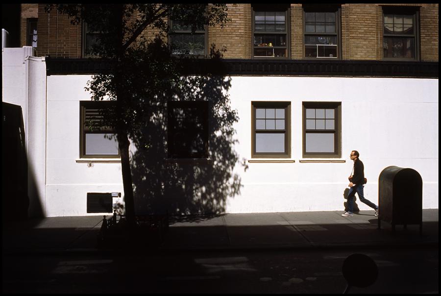 west village - black and white photo