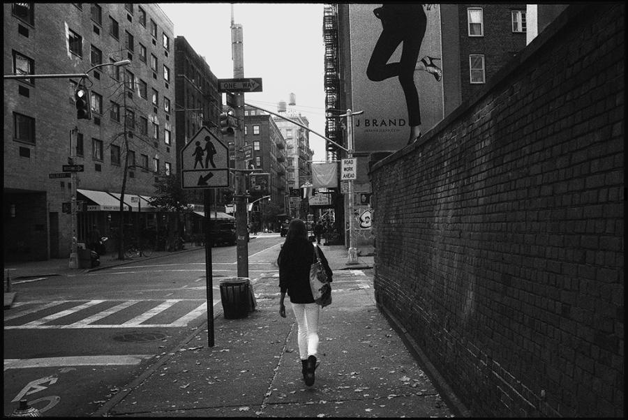nolita - black and white photo