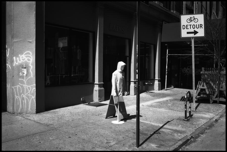 nolita - black and white photo