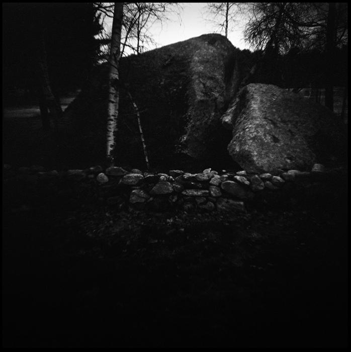 landscapes - black and white photo