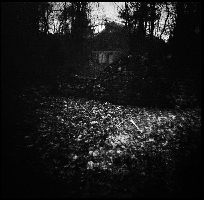 landscapes - black and white photo