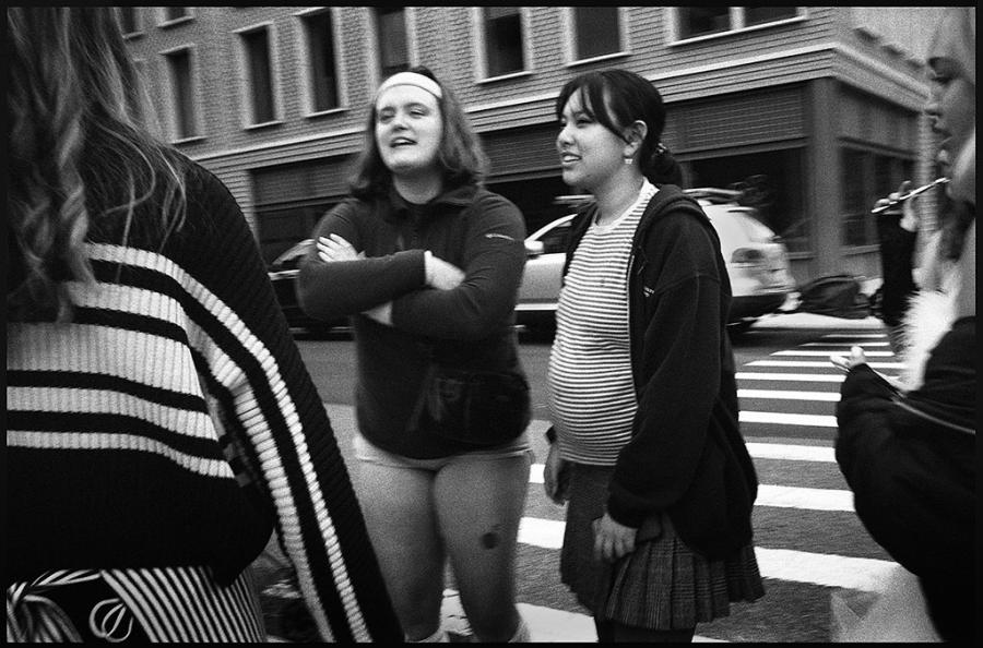 nolita - black and white photo