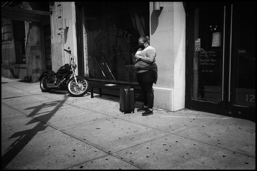 nolita - black and white photo