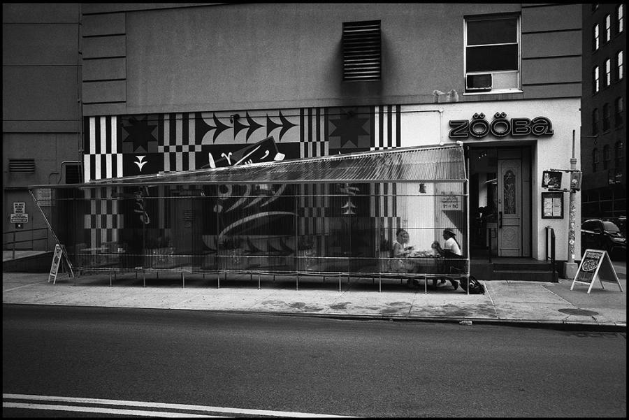 nolita - black and white photo