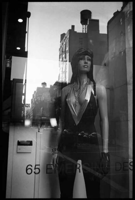 nolita - black and white photo