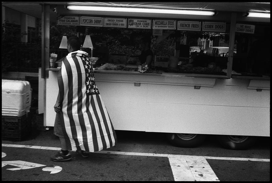 west village - black and white photo