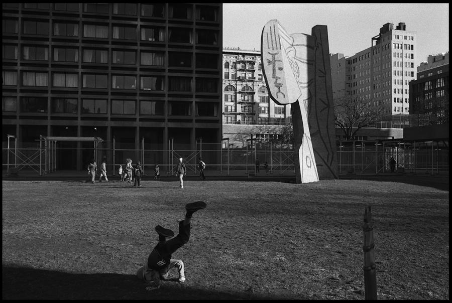 west village - black and white photo