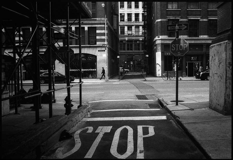 nolita - black and white photo