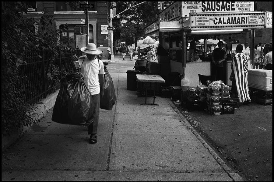 west village - black and white photo