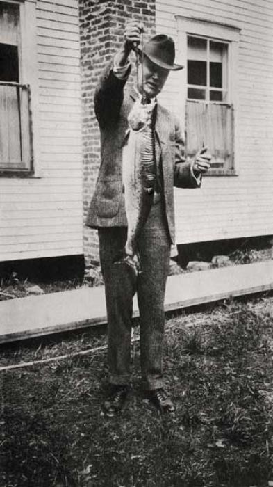 turn of the century - black and white photo