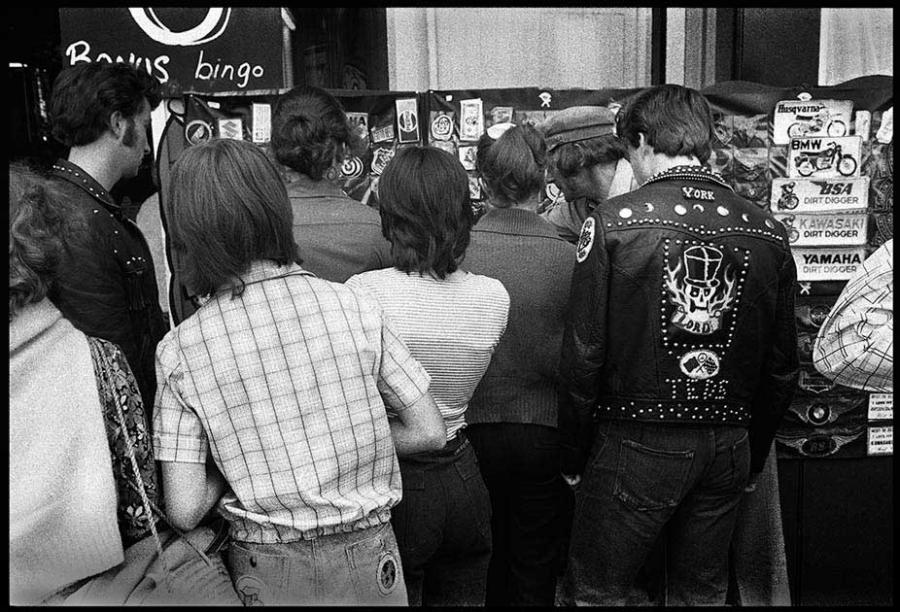england - black and white photo