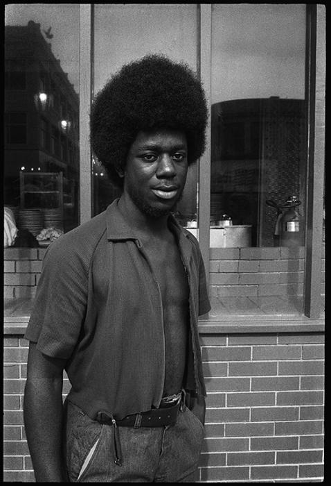 street portraits - black and white photo