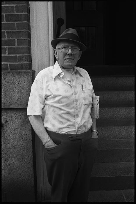 street portraits - black and white photo