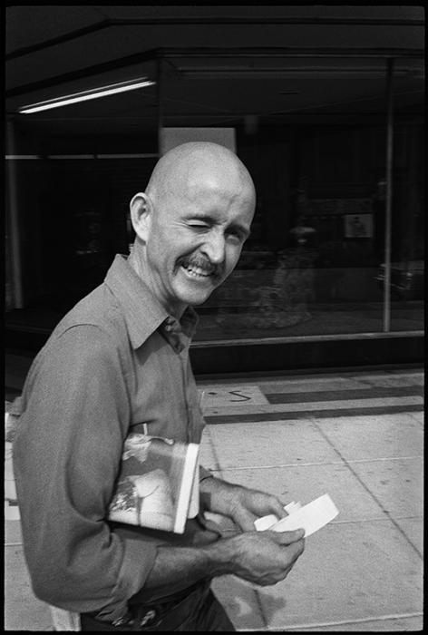 street portraits - black and white photo
