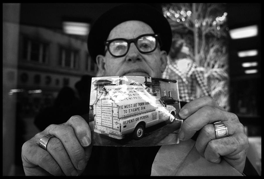 street portraits - black and white photo