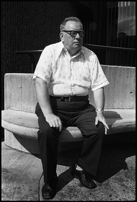 street portraits - black and white photo