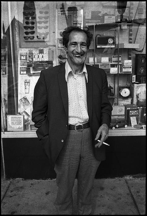 street portraits - black and white photo