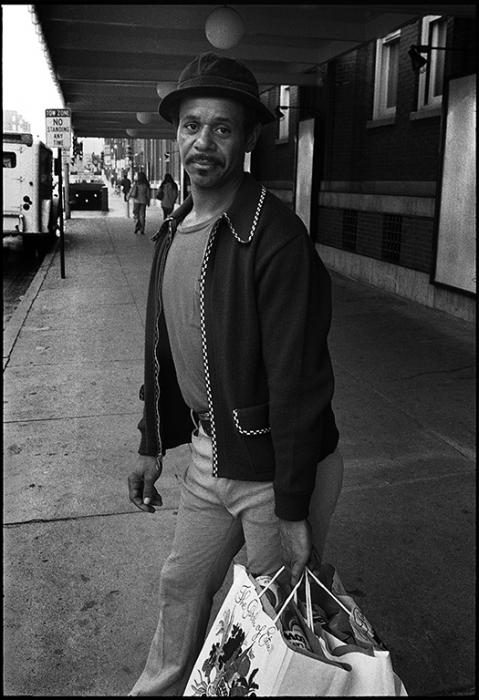 street portraits - black and white photo