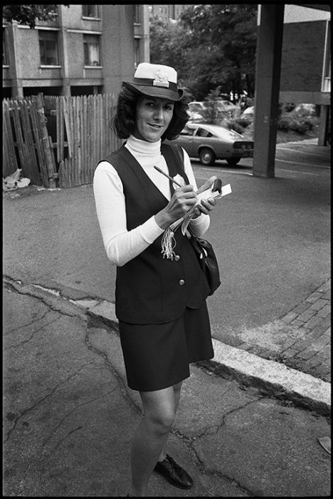 street portraits - black and white photo