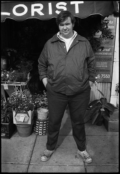 street portraits - black and white photo