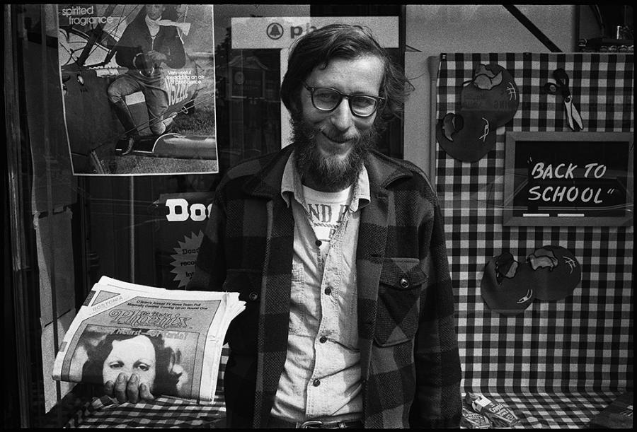 street portraits - black and white photo