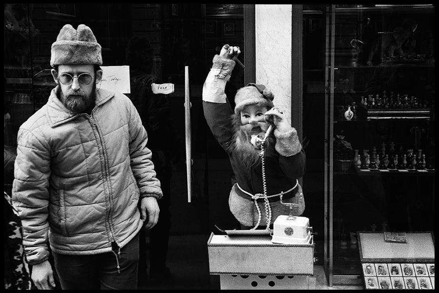 street portraits - black and white photo
