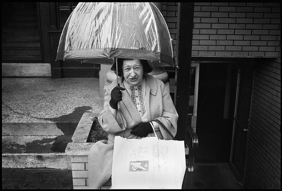 street portraits - black and white photo