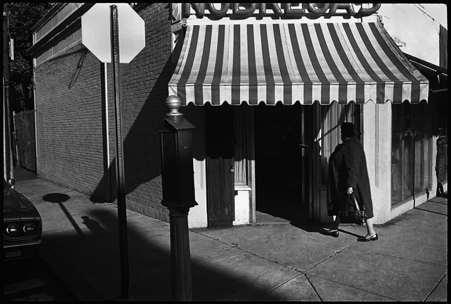 street scenes - black and white photo