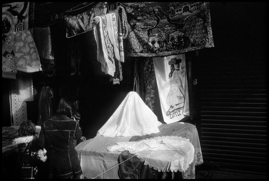 orchard street - black and white photo