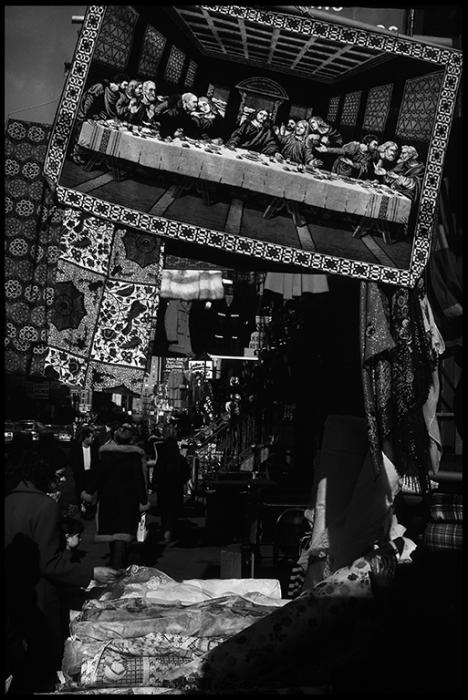 orchard street - black and white photo
