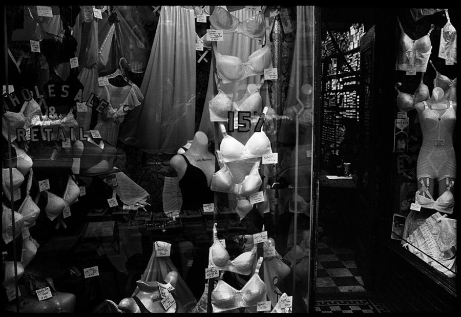 orchard street - black and white photo