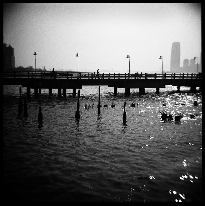 cityscapes - black and white photo
