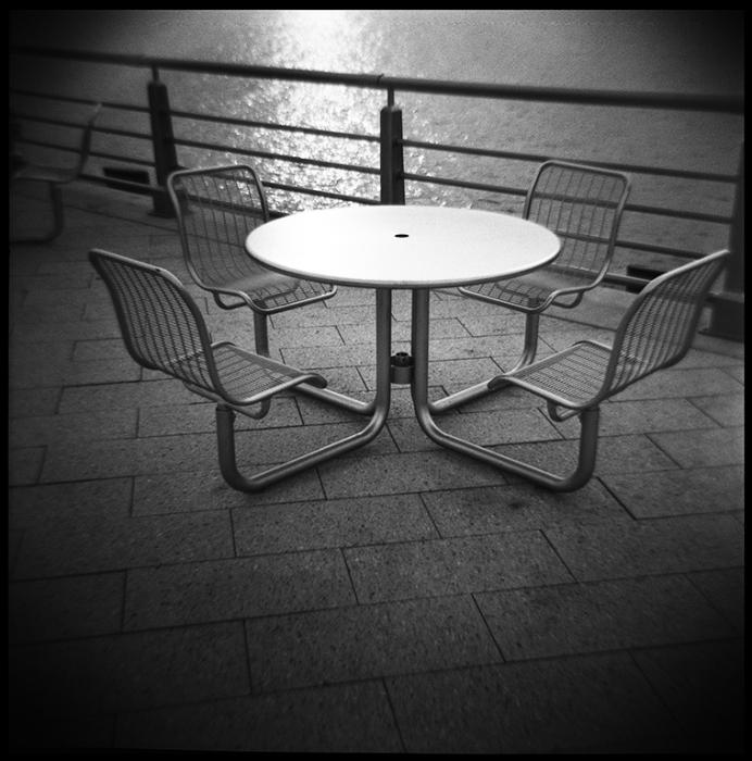 cityscapes - black and white photo