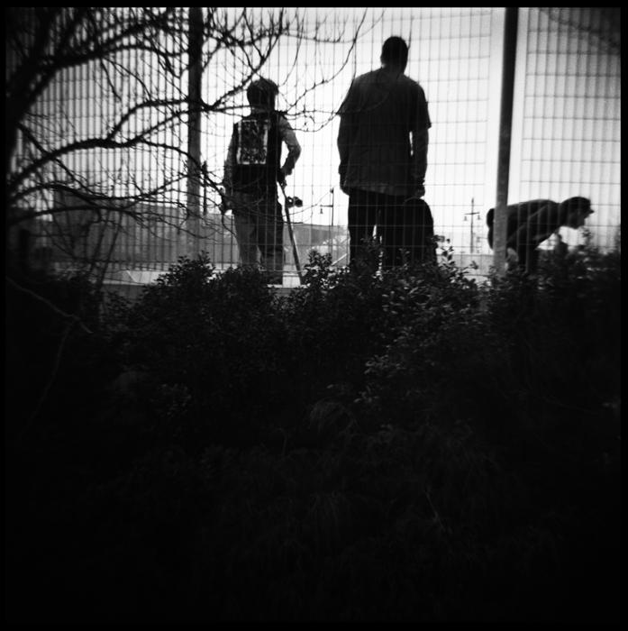 cityscapes - black and white photo
