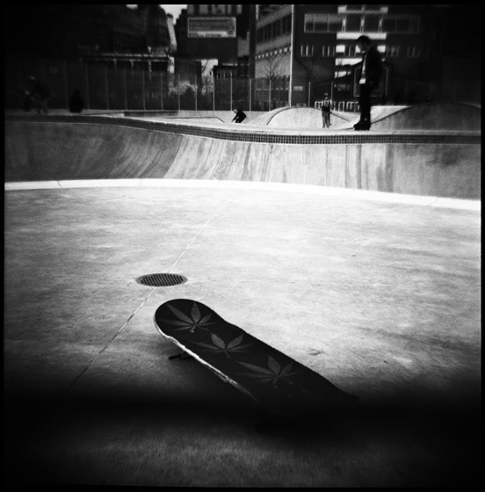 cityscapes - black and white photo
