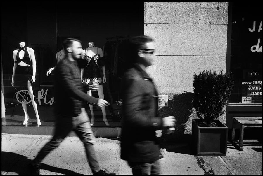 noho - black and white photo