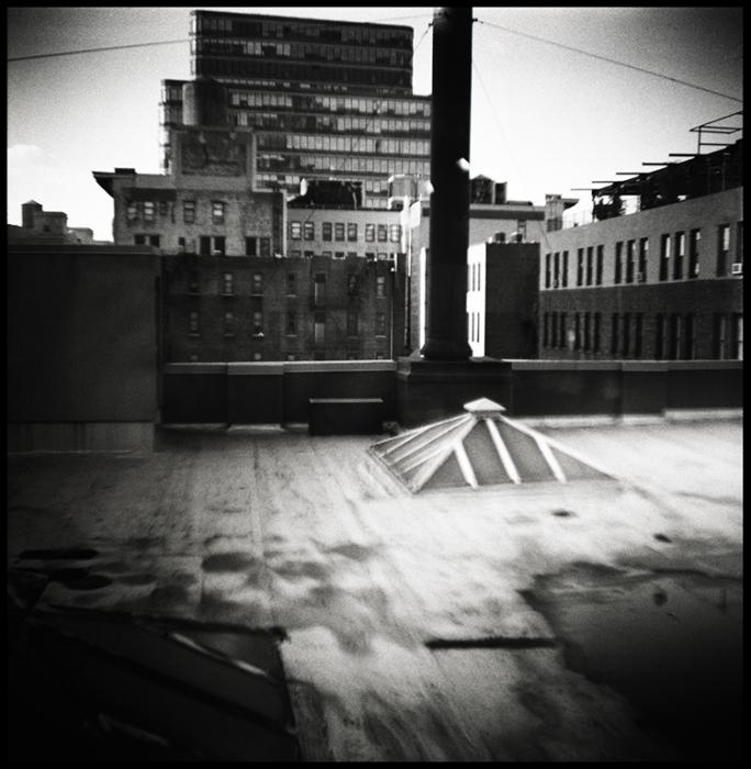 cityscapes - black and white photo