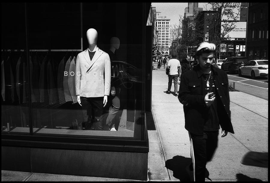 noho - black and white photo
