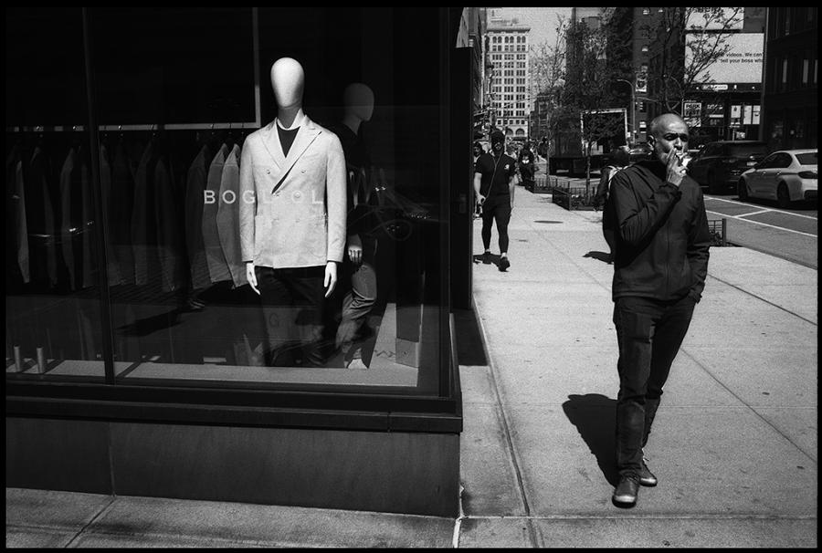 noho - black and white photo