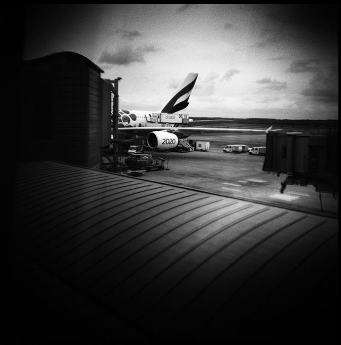 cityscapes - black and white photo